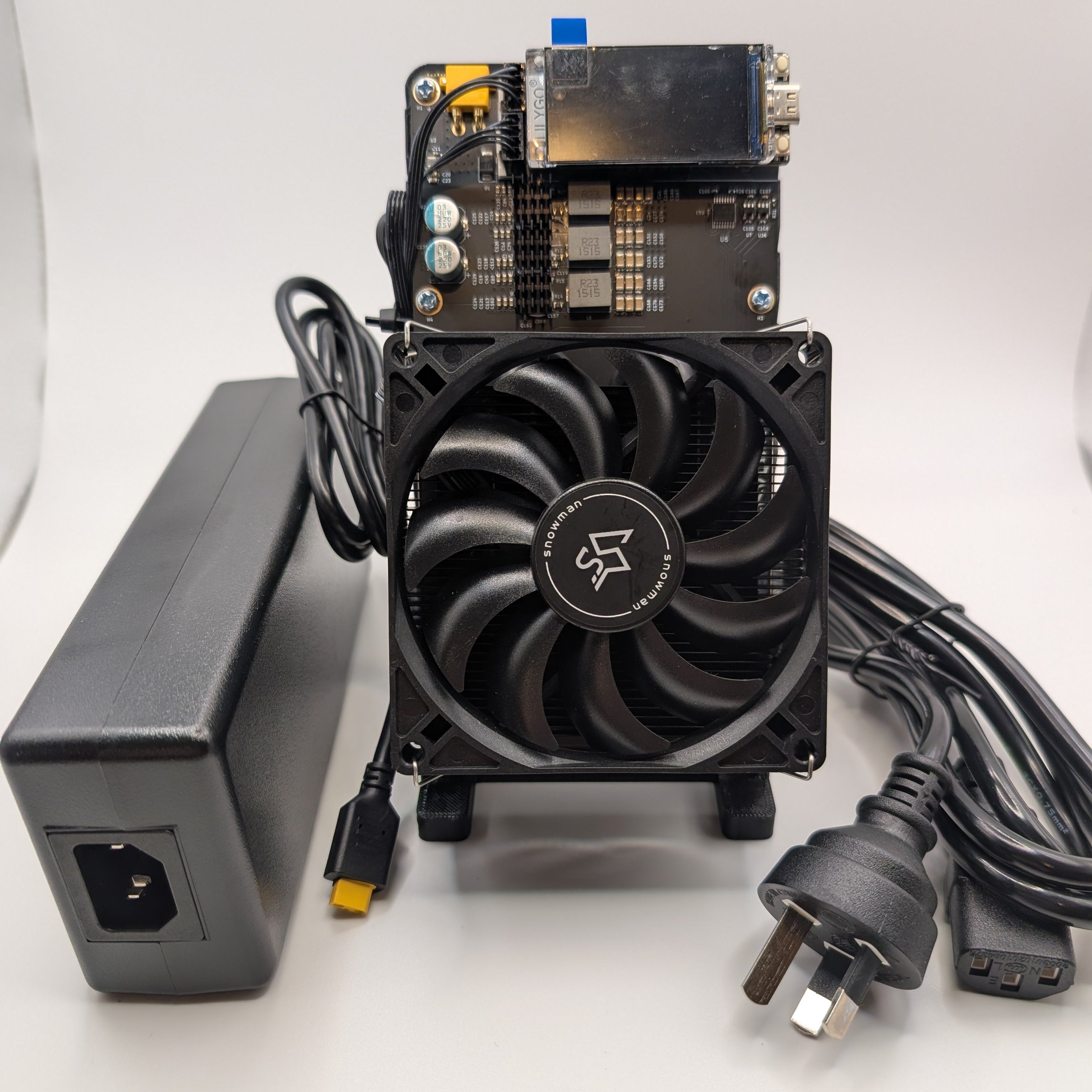 NerdQaxe++ Rev6.1 6TH solo miner