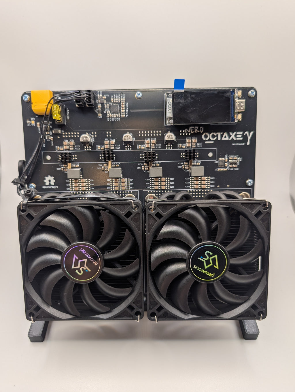 NerdOctaxe Gamma Rev2.2 9.6TH solo miner