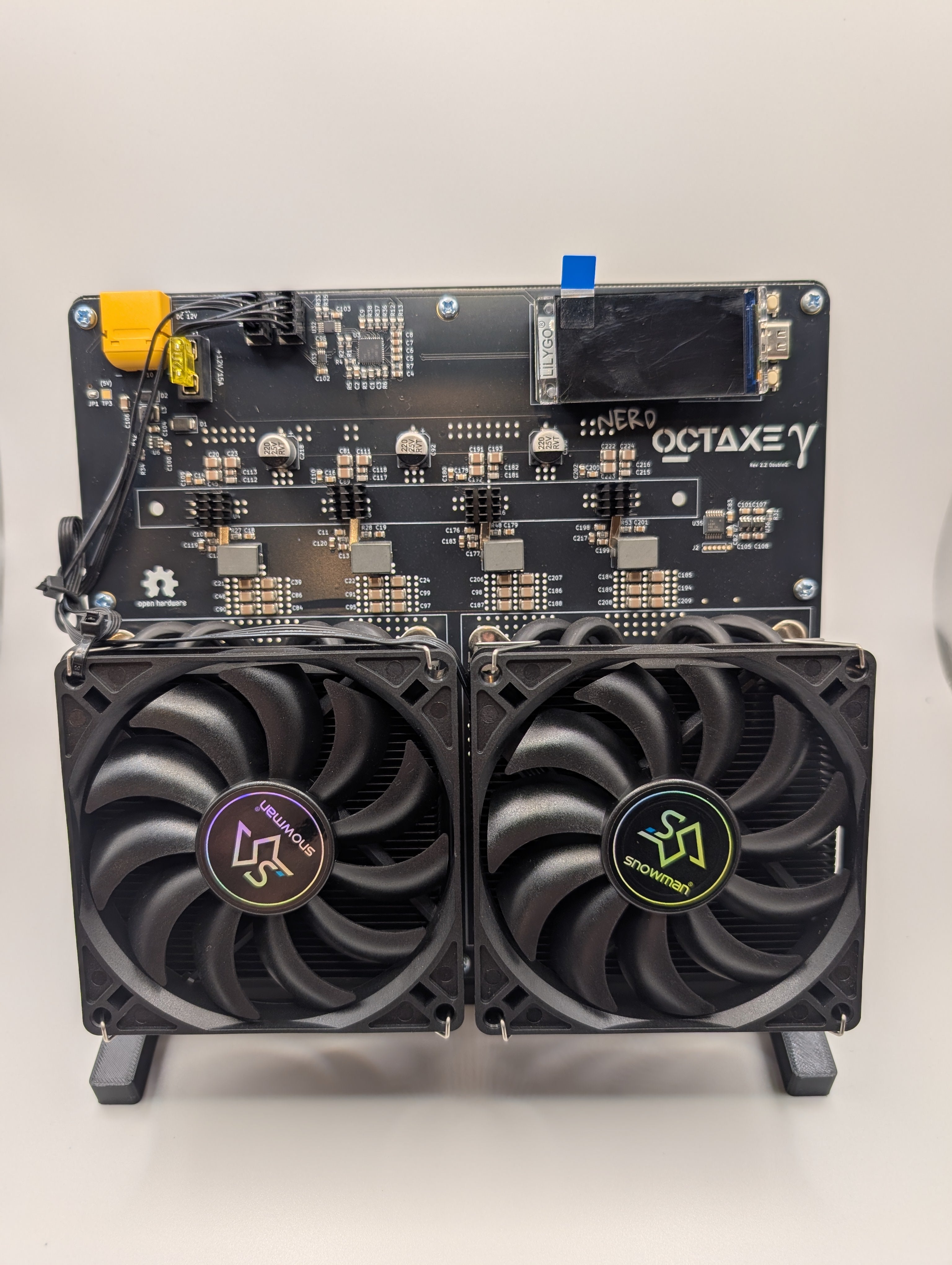 NerdOctaxe Gamma Rev2.2 9.6TH solo miner