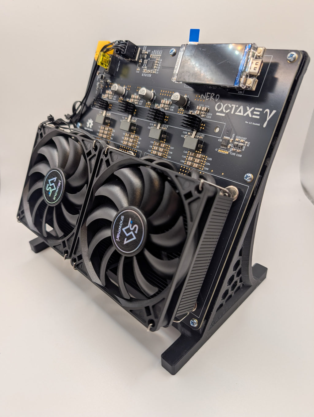 NerdOctaxe Gamma Rev2.2 9.6TH solo miner