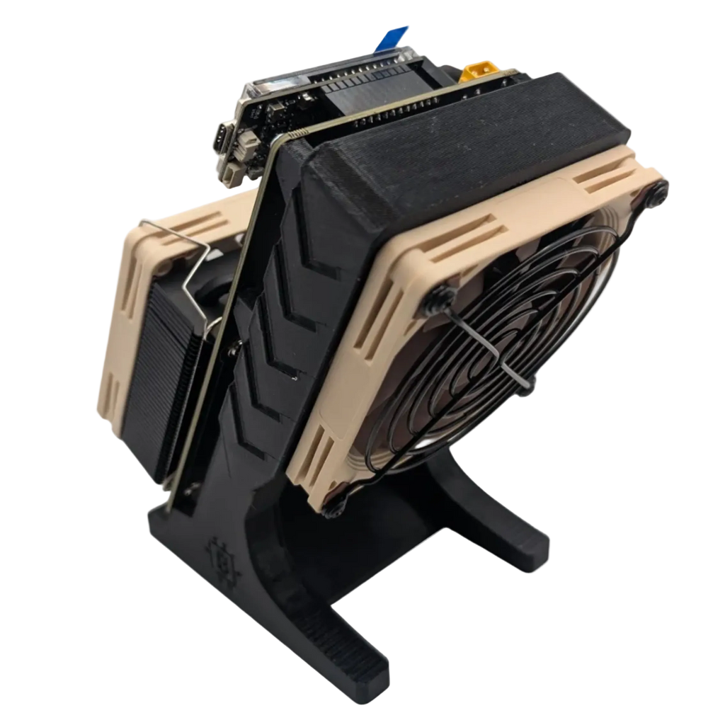 6TH/s NerdQaxe++ Noctua Rev6.1 - Bitcoin BTC SOLO Mining ASIC Bitaxe Nerd Miner