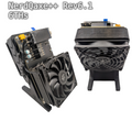 6TH/s NerdQaxe++ Black Rev6.1 - Bitcoin BTC SOLO Mining ASIC Bitaxe Nerd Miner