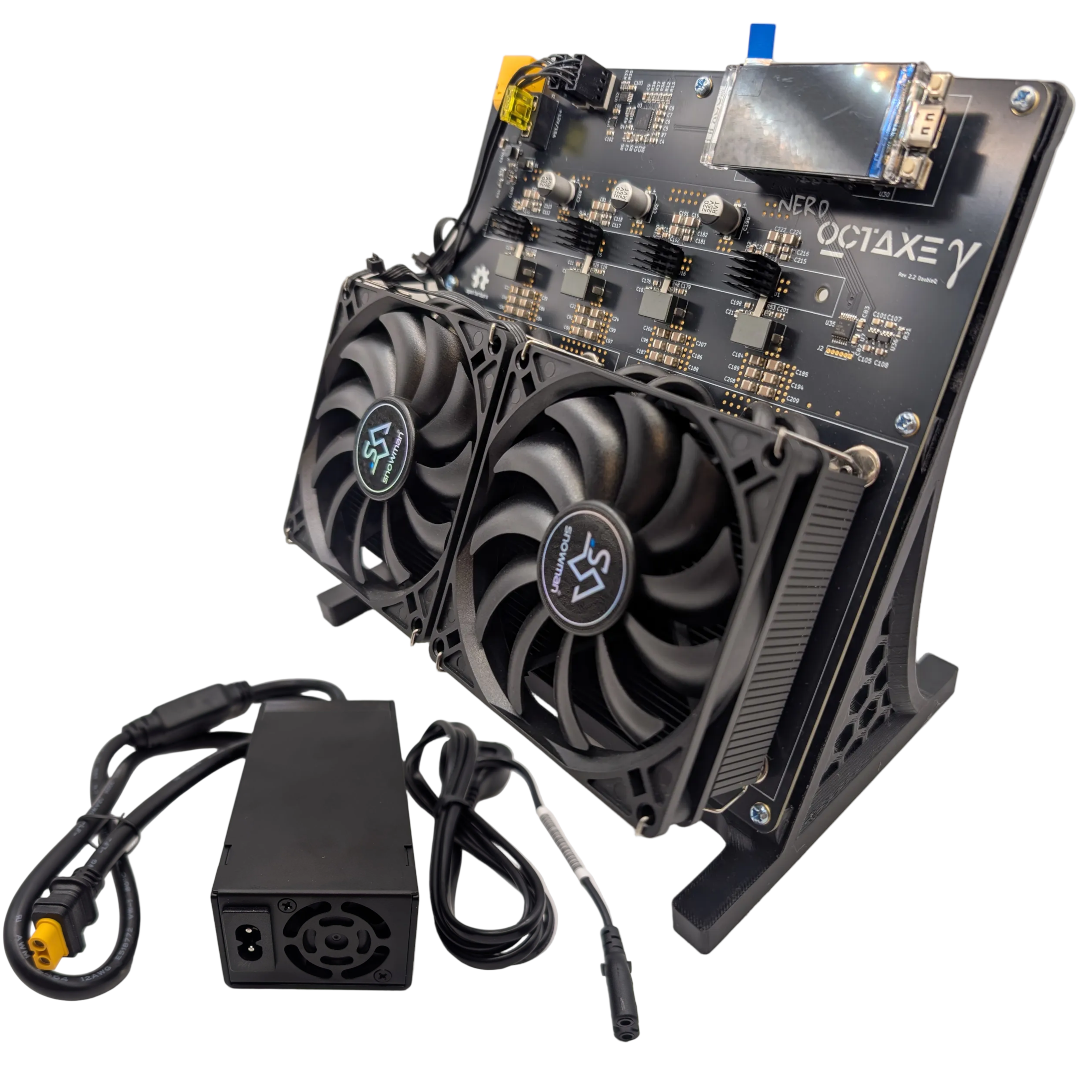 NerdOctaxe Gamma Rev2.2 9.6TH solo miner